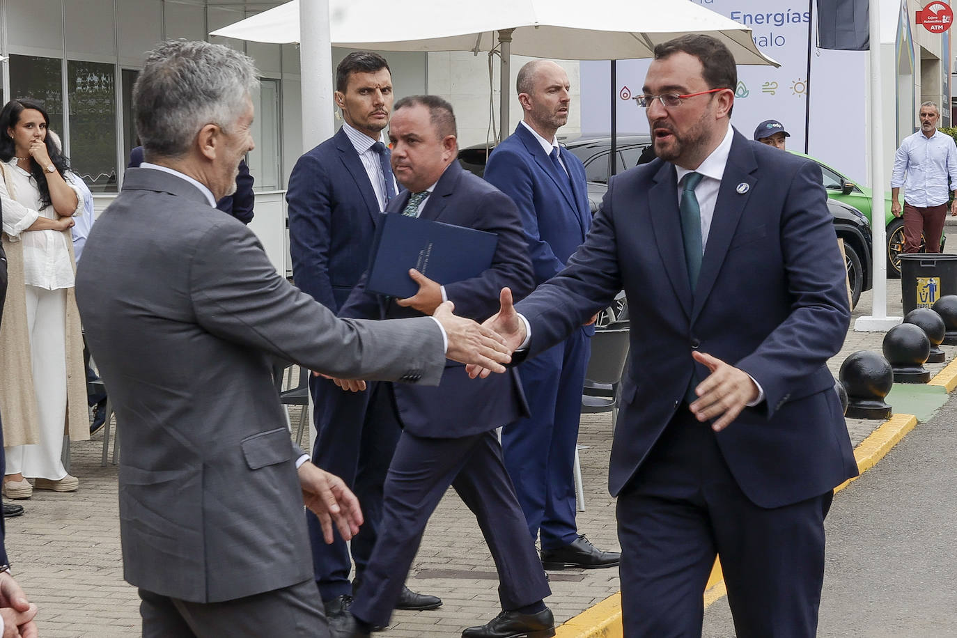 Así ha sido la inauguración de la Feria de Muestras en el Luis Adaro