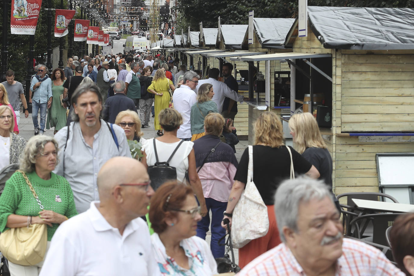 Estreno de las casetas de Begoña