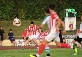 Guille Rosas, en un lance del choque.