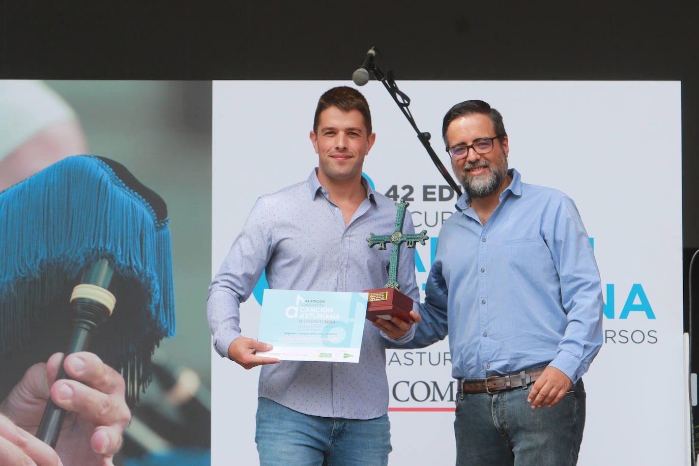 Entrega de premios del Concurso de Canción Asturiana de EL COMERCIO