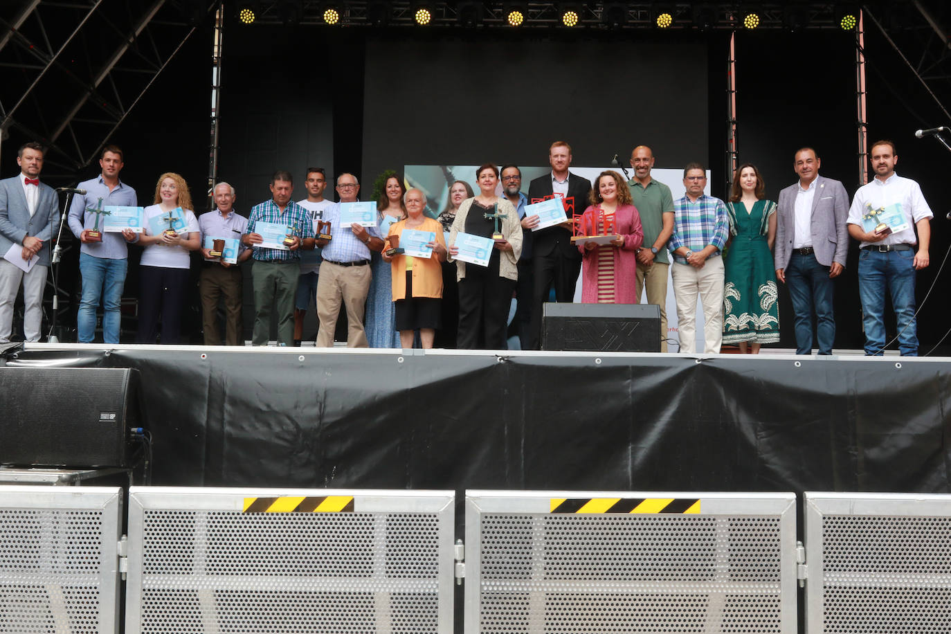 Entrega de premios del Concurso de Canción Asturiana de EL COMERCIO