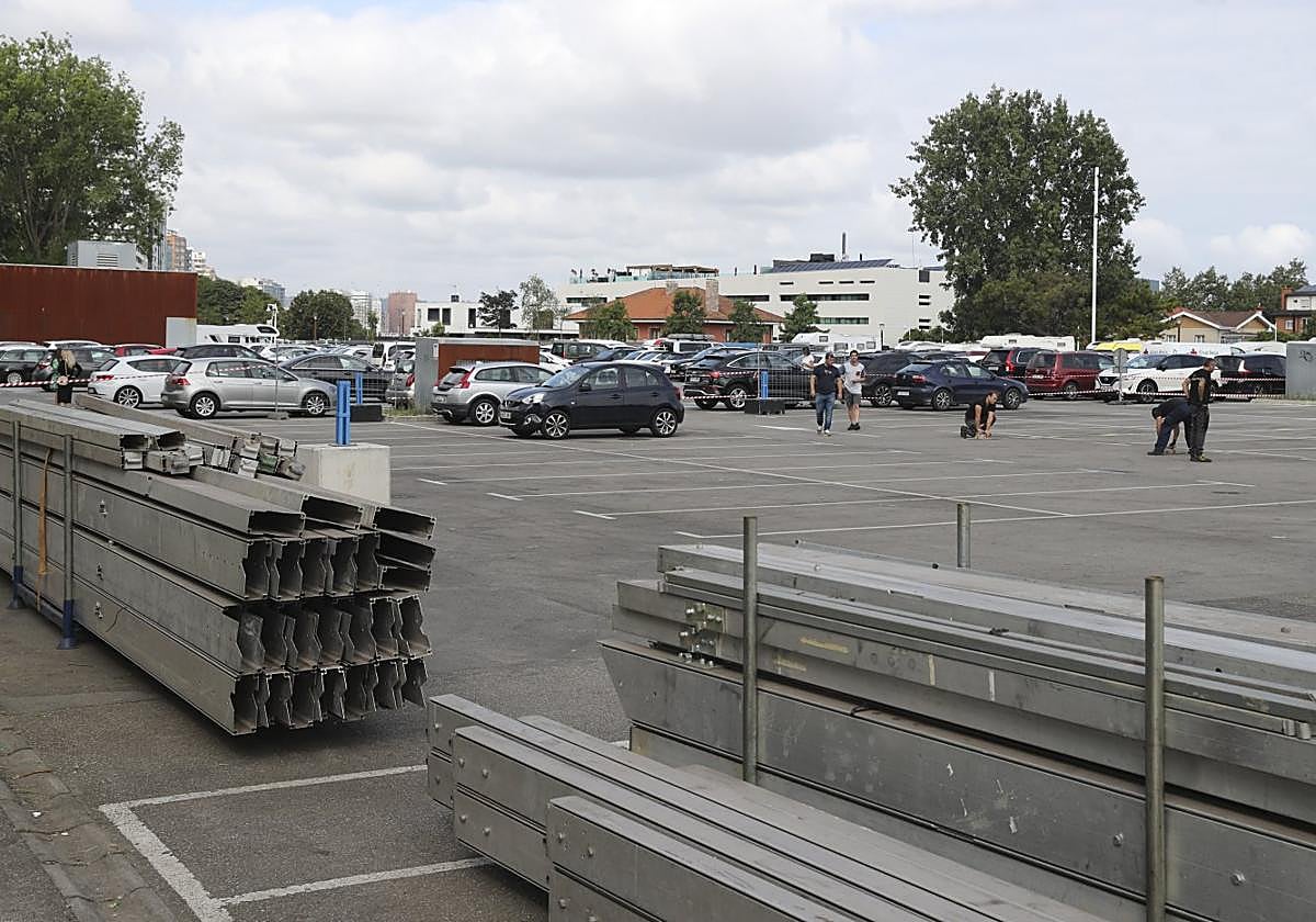 Estructuras del Oktober en Hermanos Castro.