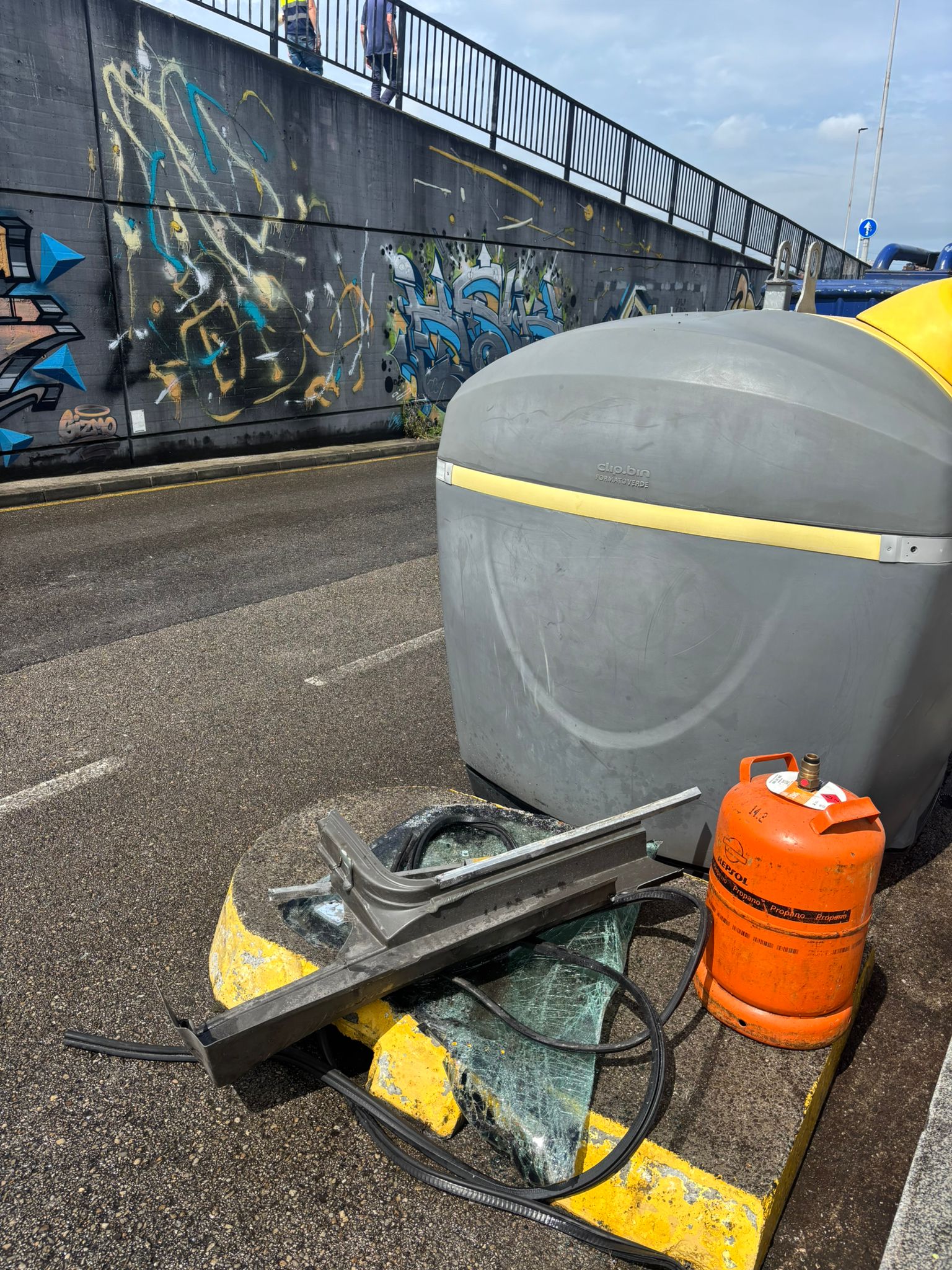 Las imágenes del trágico accidente en la Sierra del Sueve en Gijón