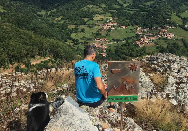 Contemplaciones desde el pico Vialar, un buen mirador para otear Banduxu desde arriba