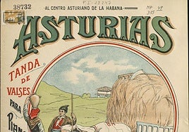 Varias de las obras que se conservan en la Biblioteca Nacional de España vinculadas al patrimonio musical asturiano.