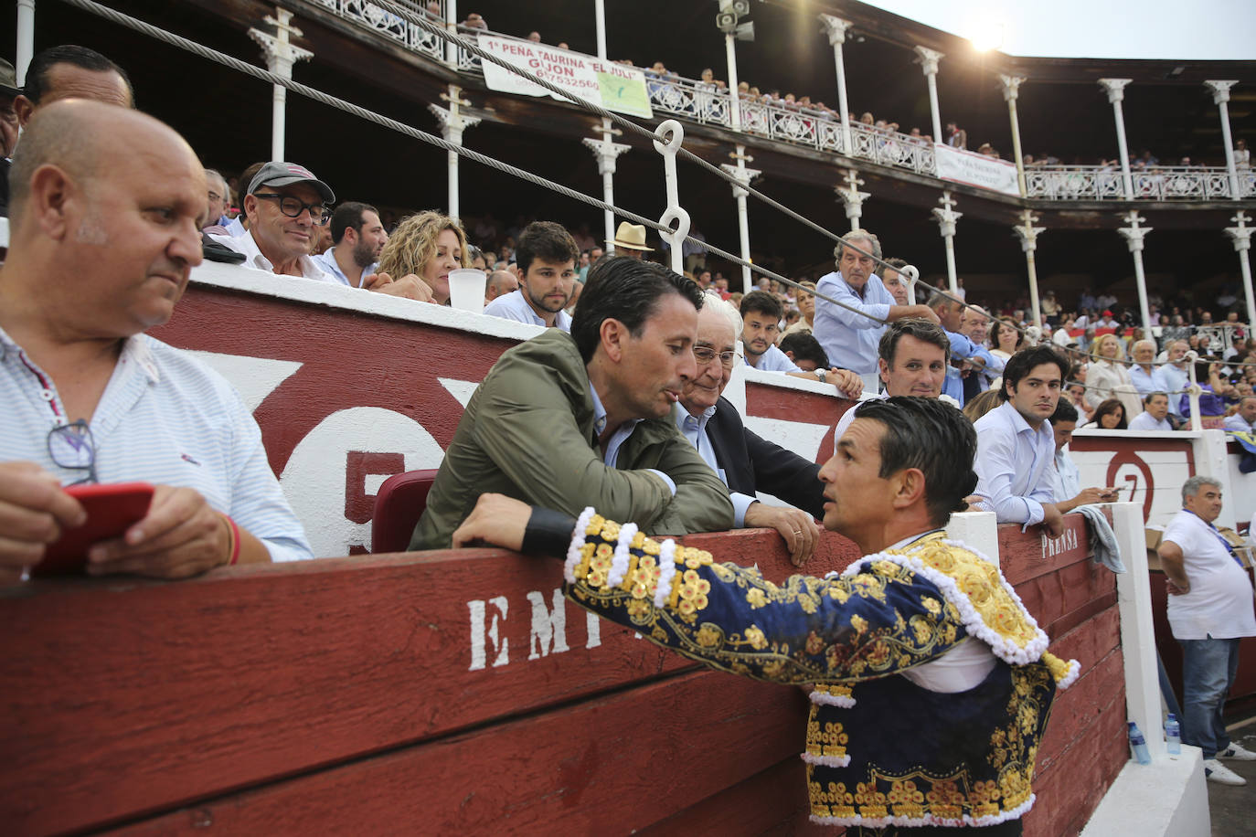 Tercera jornada de toros en Gijón