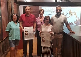 Anacelia Álvarez, Alejandro Vega, Reyes Ugalde, Cristina Carneado y Ángel del Río presentaron la programación.