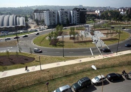 Oviedo estrena la rotonda de Santullano