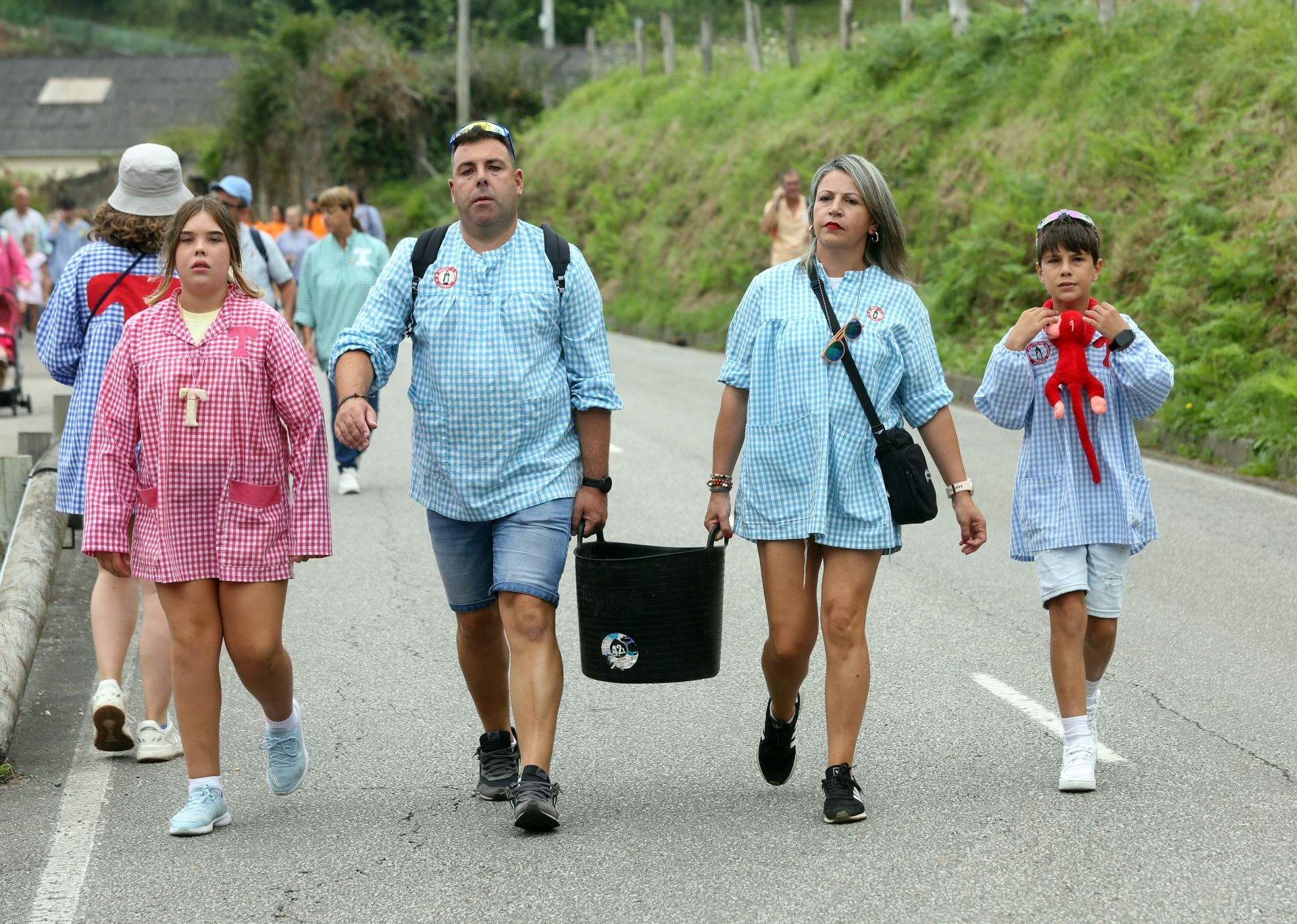 La romería de San Timoteo llena Luarca