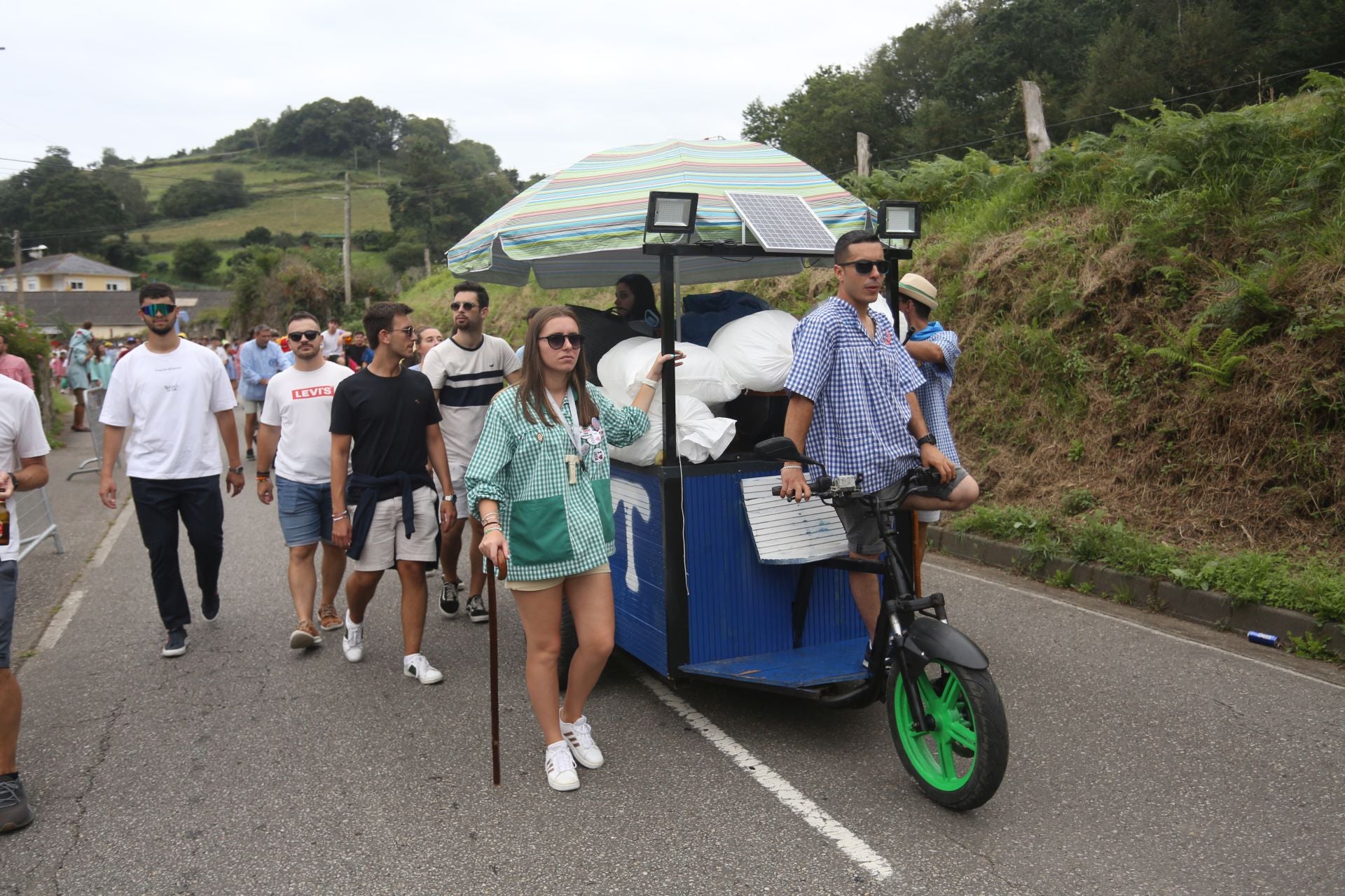 La romería de San Timoteo llena Luarca