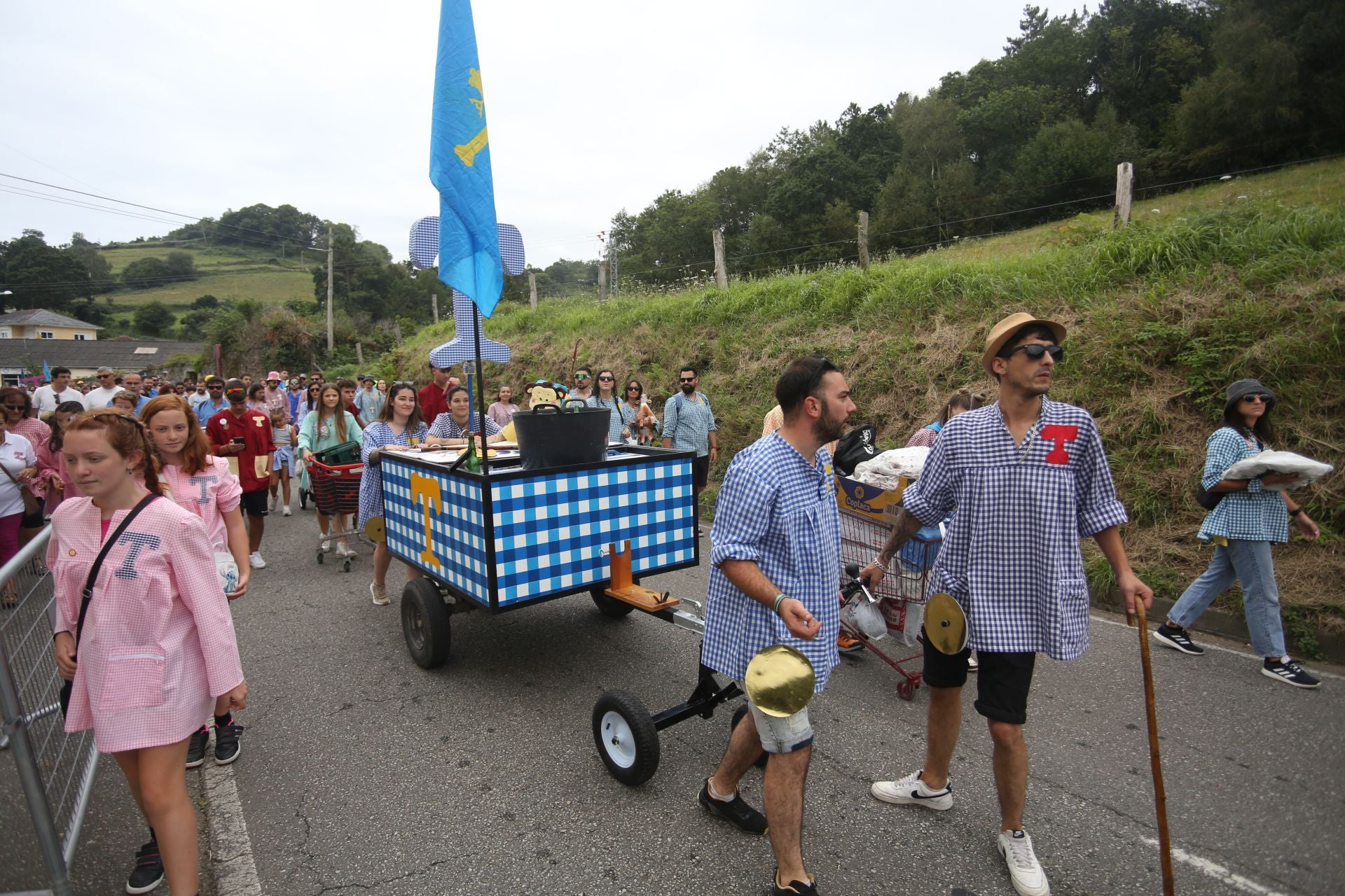 La romería de San Timoteo llena Luarca