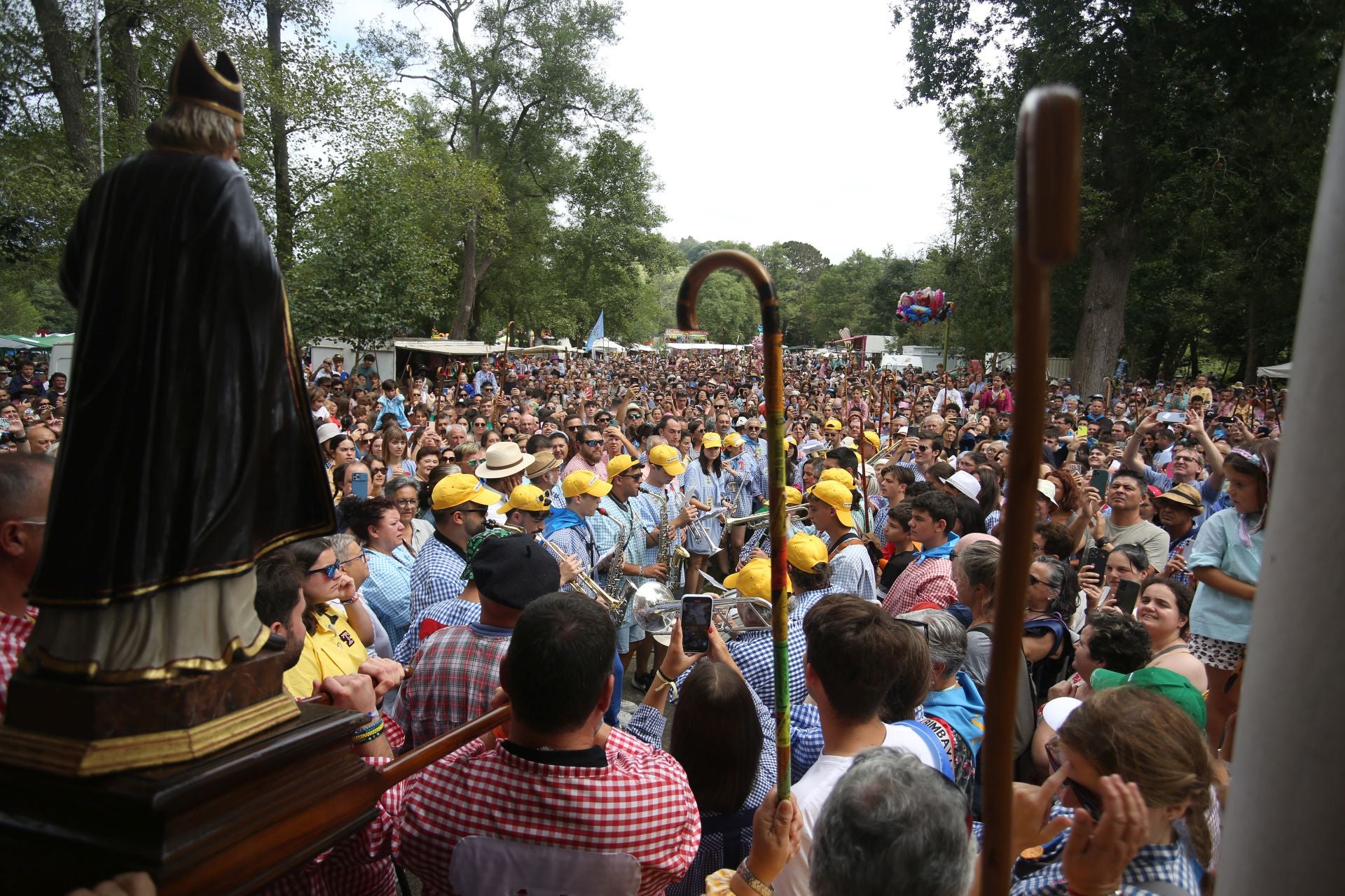 La romería de San Timoteo llena Luarca