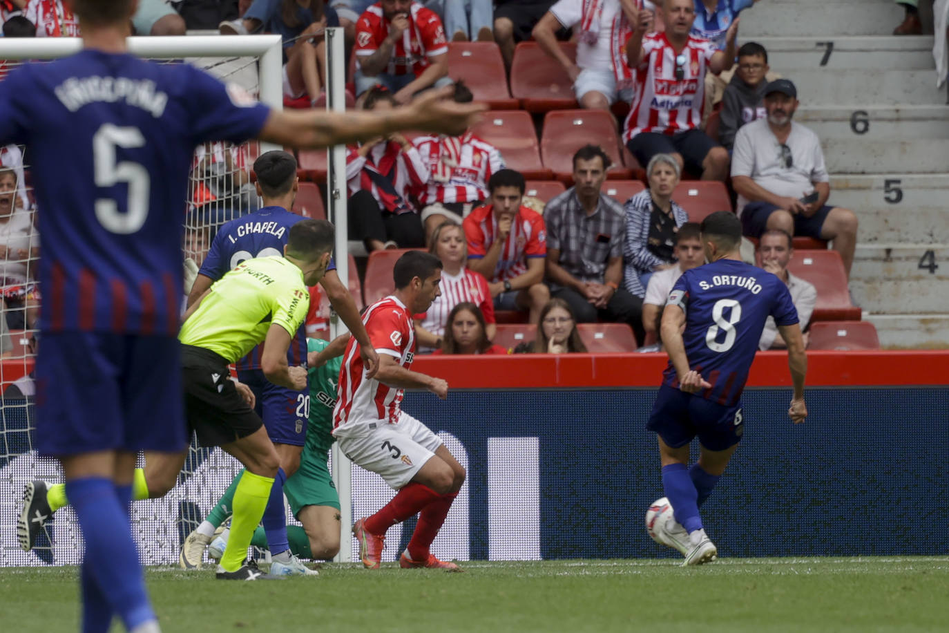 Las mejores jugadas del Sporting - Eldense