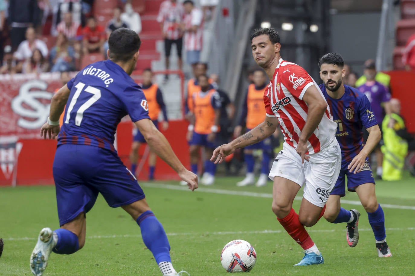 Las mejores jugadas del Sporting - Eldense