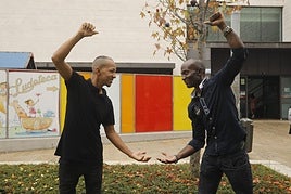 Wilkin Aquiles y Salvador Ondó se verán las caras en el concurso de escanciadores de Gijón.