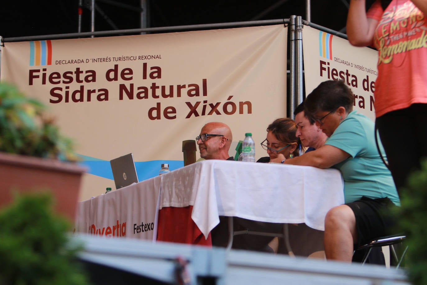 Concurso de escanciadores de Gijón