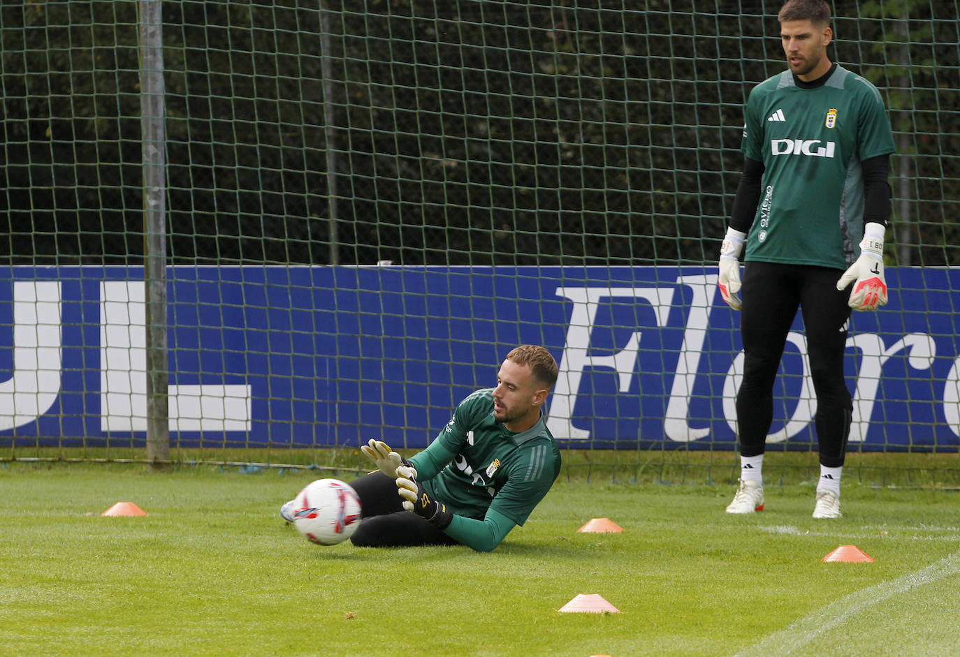 Entrenamiento del Real Oviedo (29/08/2024)