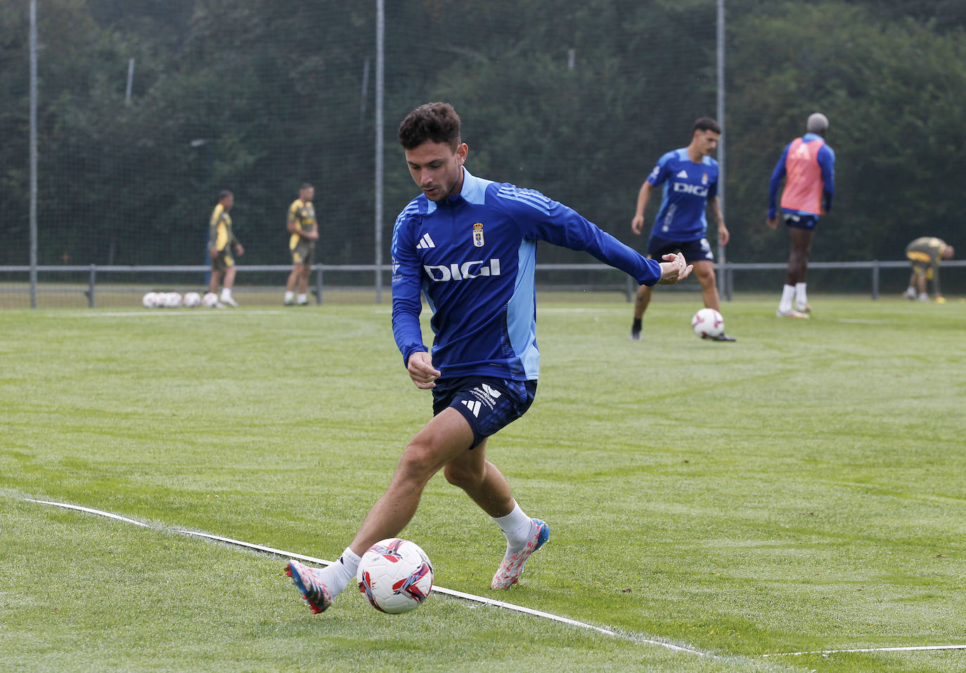 Entrenamiento del Real Oviedo (29/08/2024)