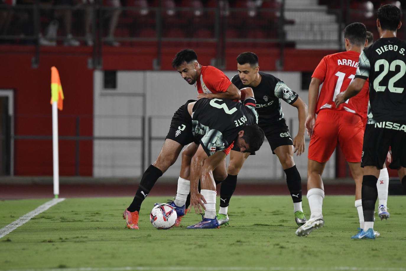 Las mejores imágenes del Almería - Sporting