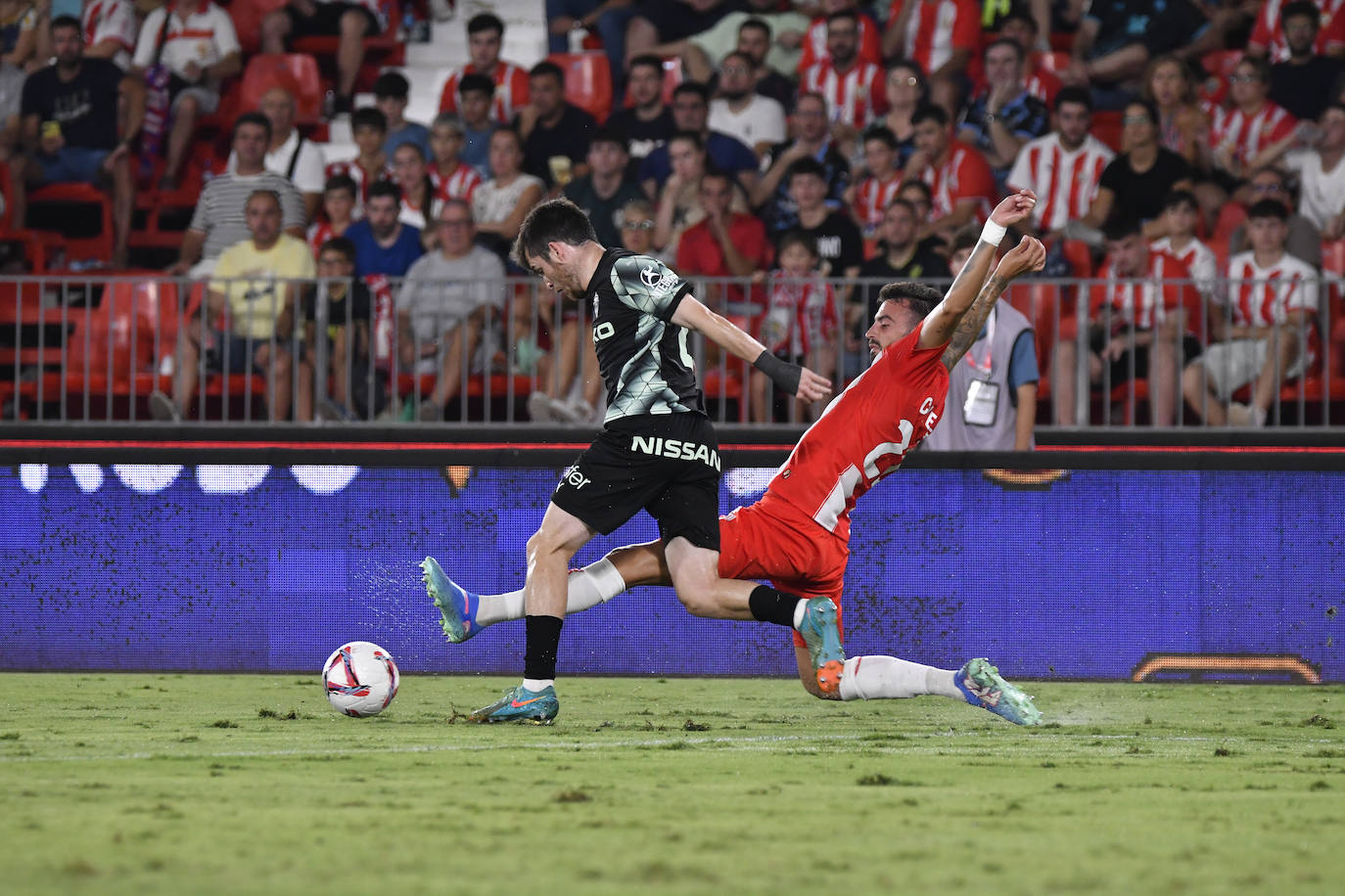 Las mejores imágenes del Almería - Sporting