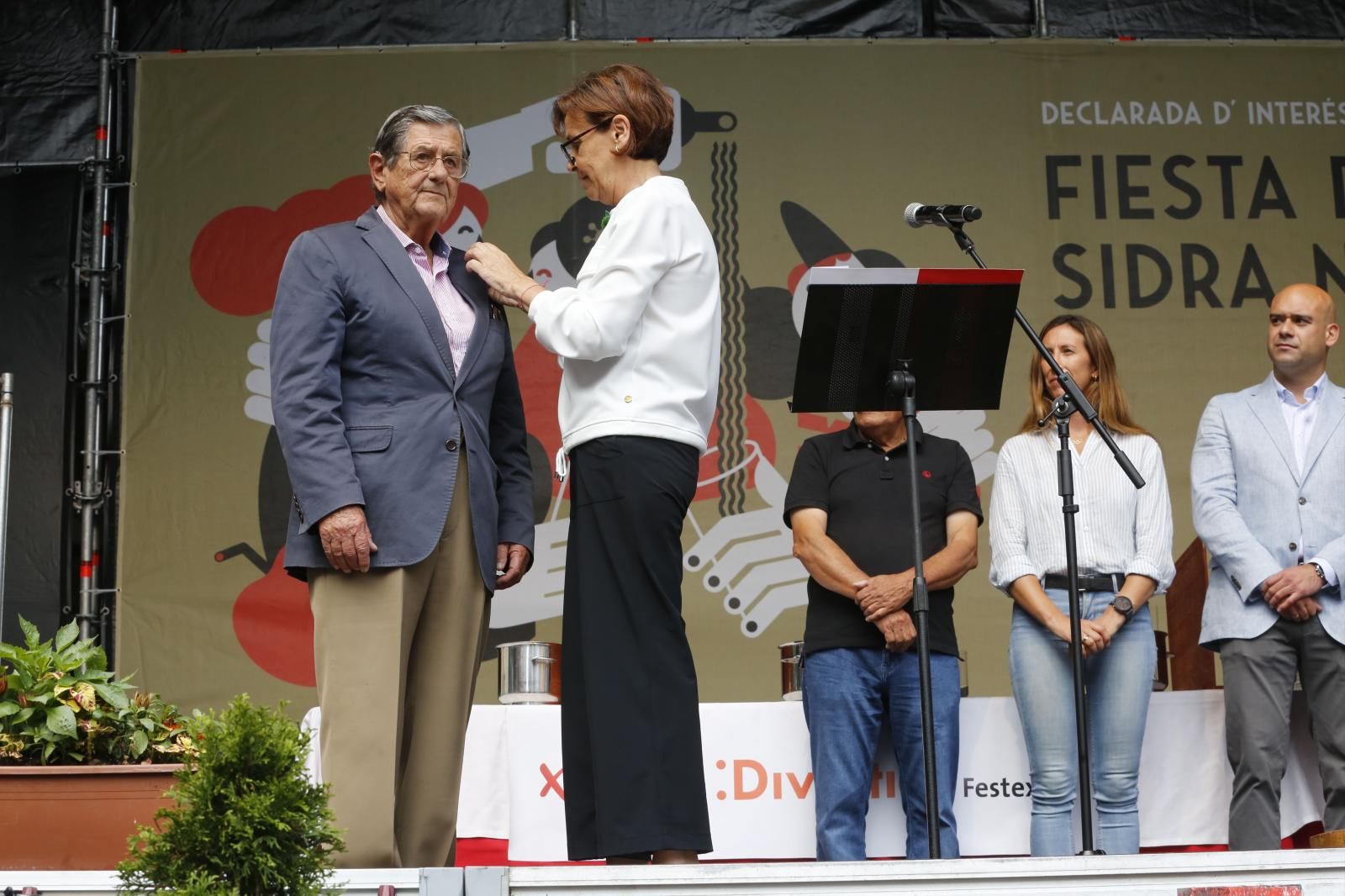 Broche de oro para la Fiesta de la Sidra de Gijón