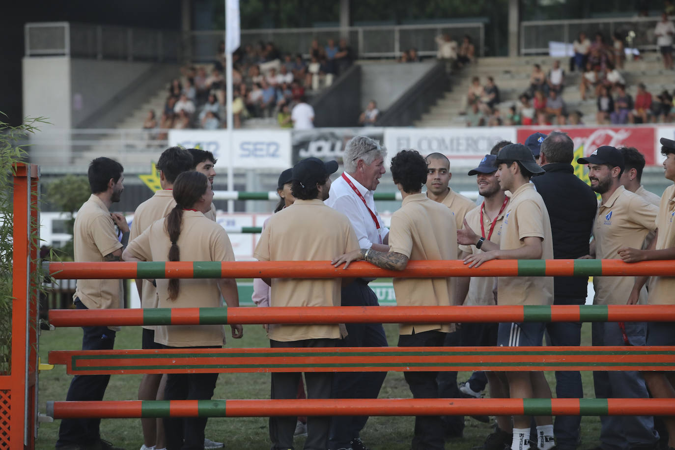 Última jornada del concurso hípico en Gijón