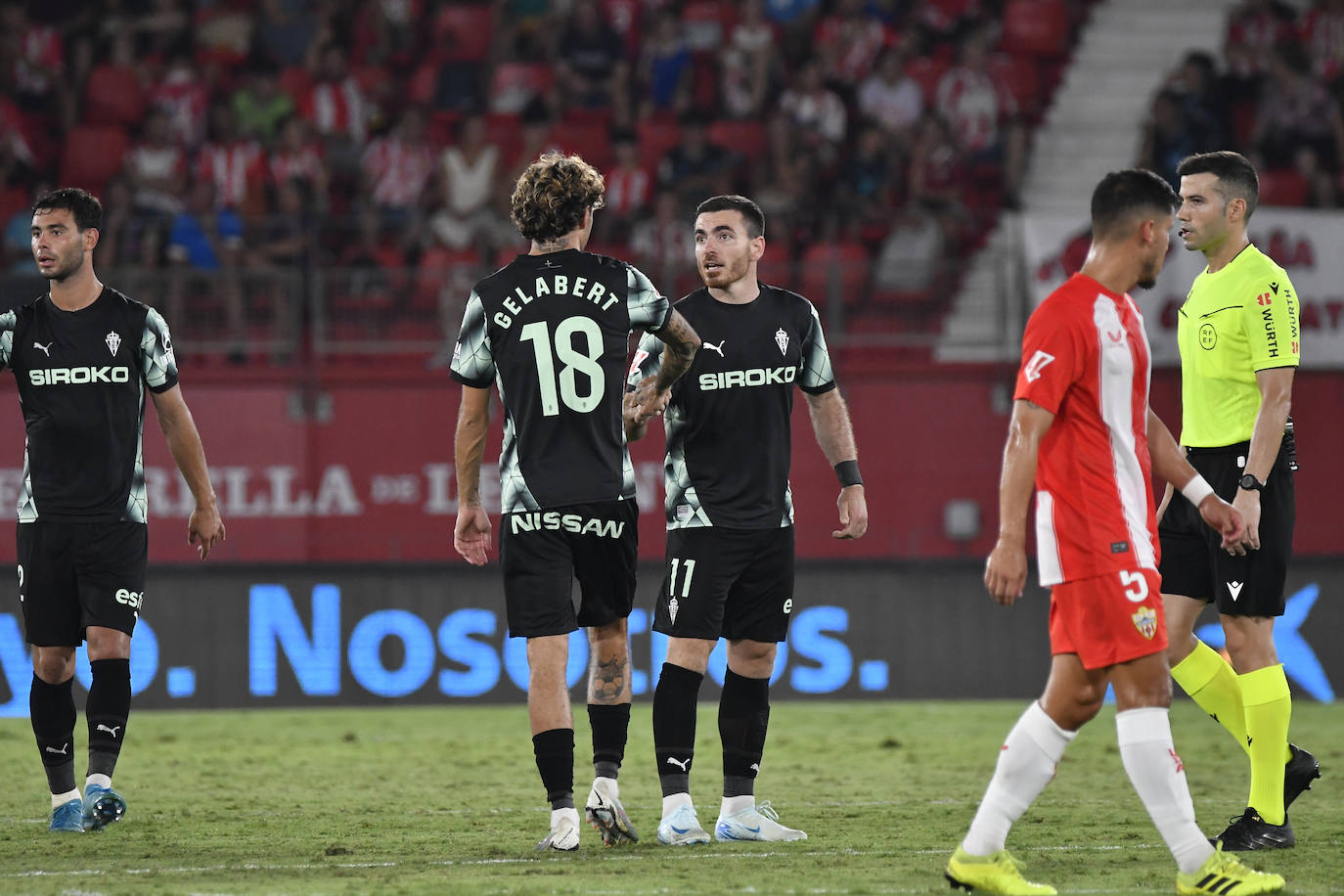 Las mejores imágenes del Almería - Sporting