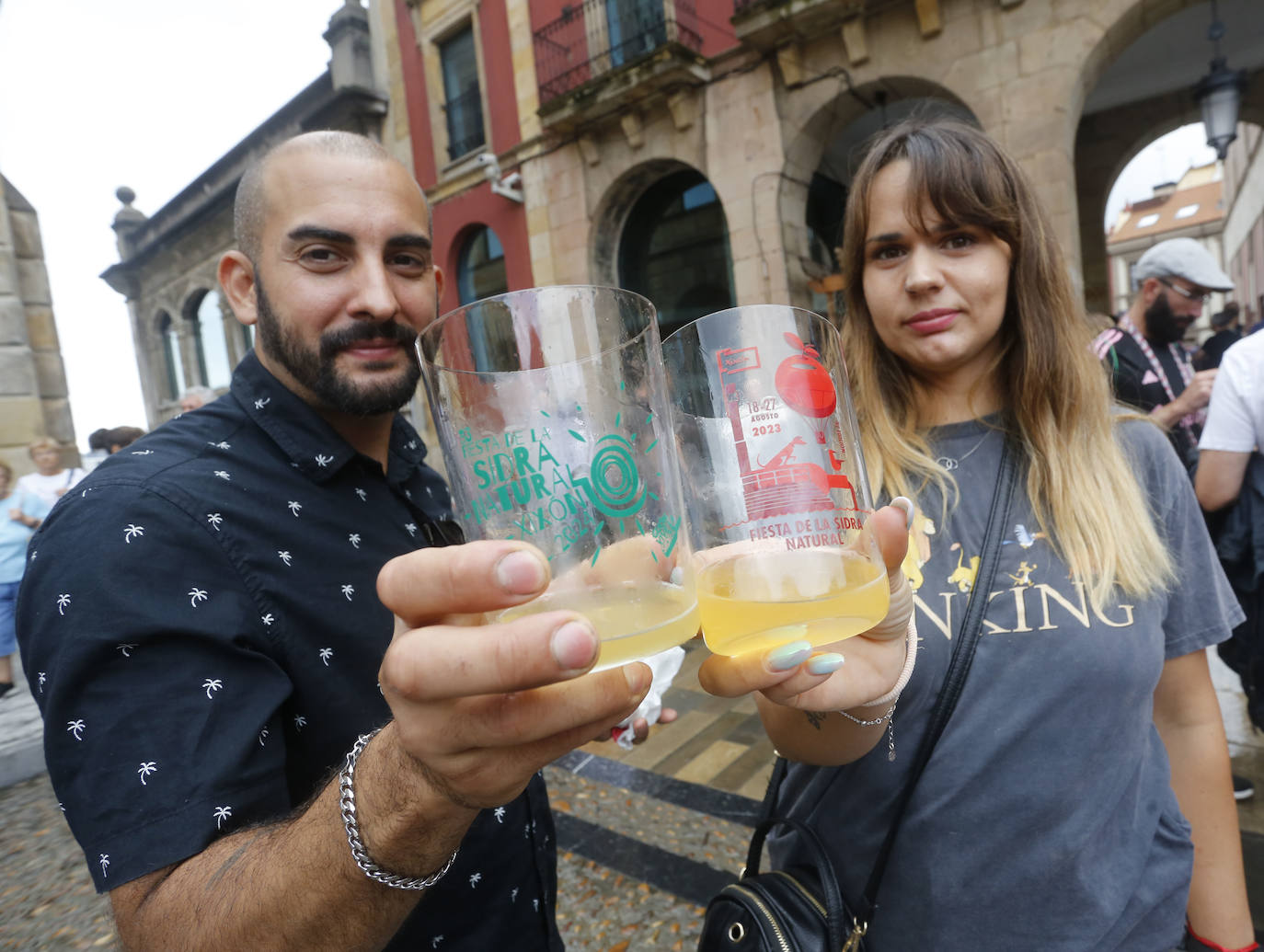 Broche de oro para la Fiesta de la Sidra de Gijón