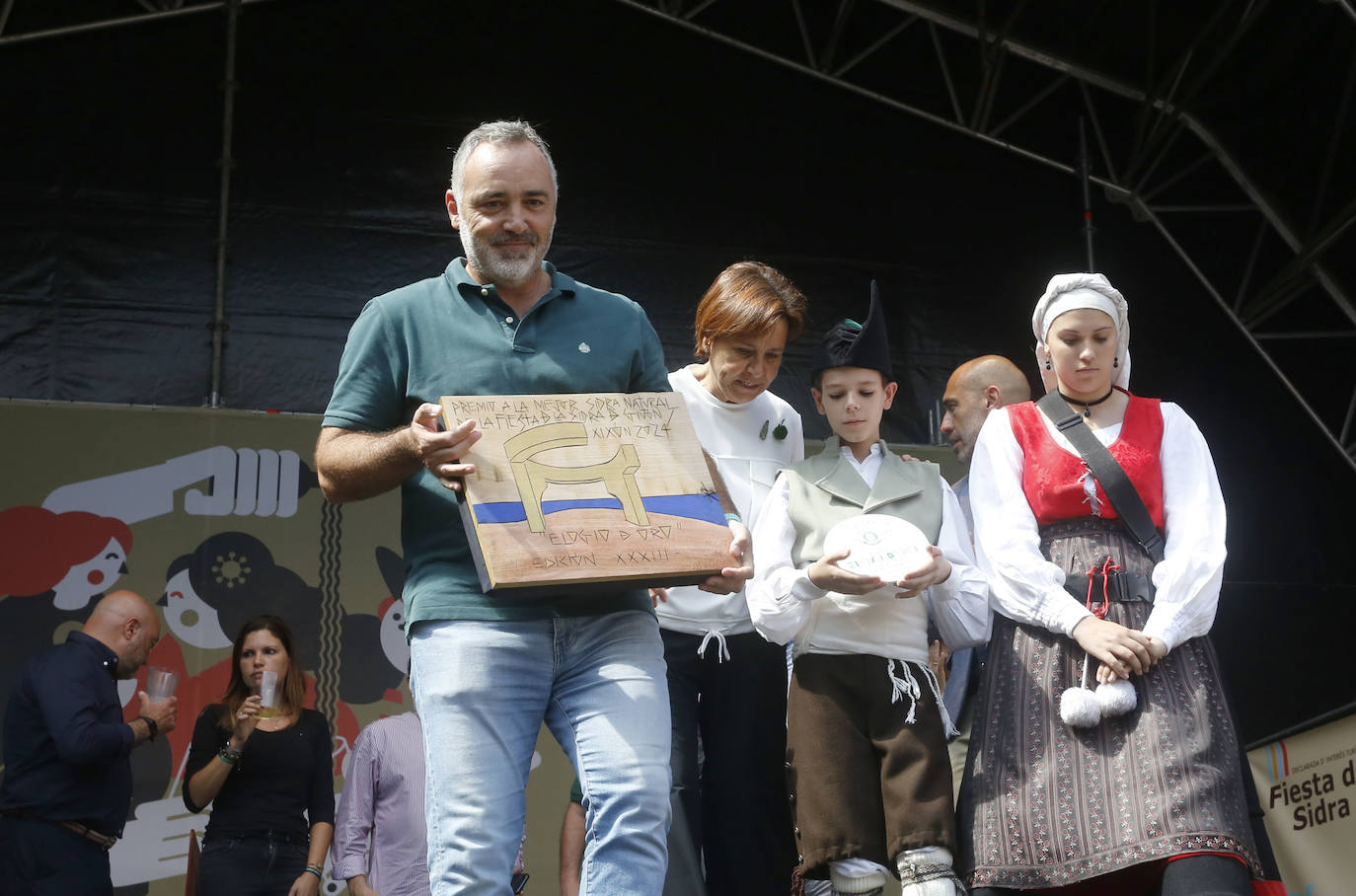 Broche de oro para la Fiesta de la Sidra de Gijón