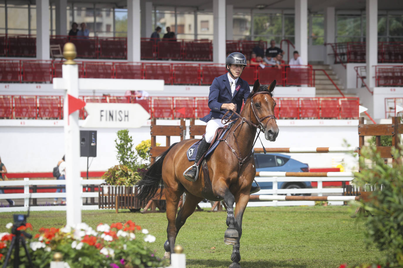 Última jornada del concurso hípico en Gijón