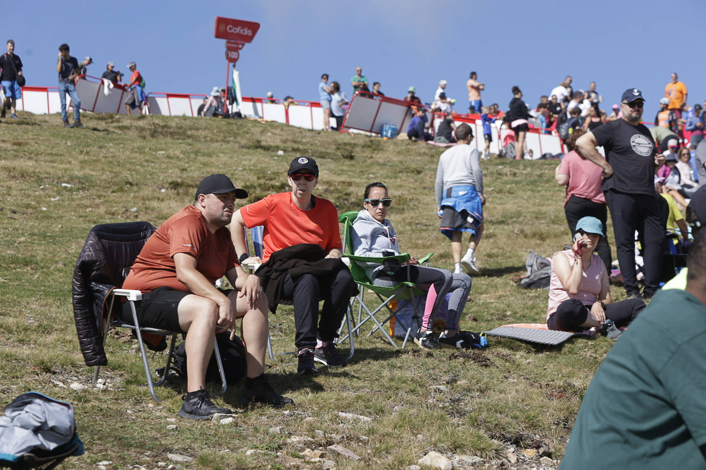 Asturias, escenario ciclista: las imágenes de la Vuelta en la llegada al Cuitu Negru