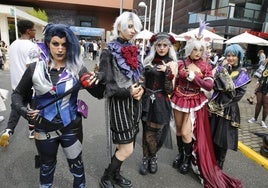 'Cosplayers' en la pasada edición de la ComtCon de Gijón.