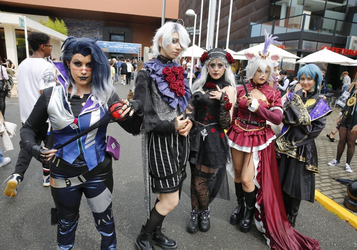 'Cosplayers' en la pasada edición de la ComtCon de Gijón.