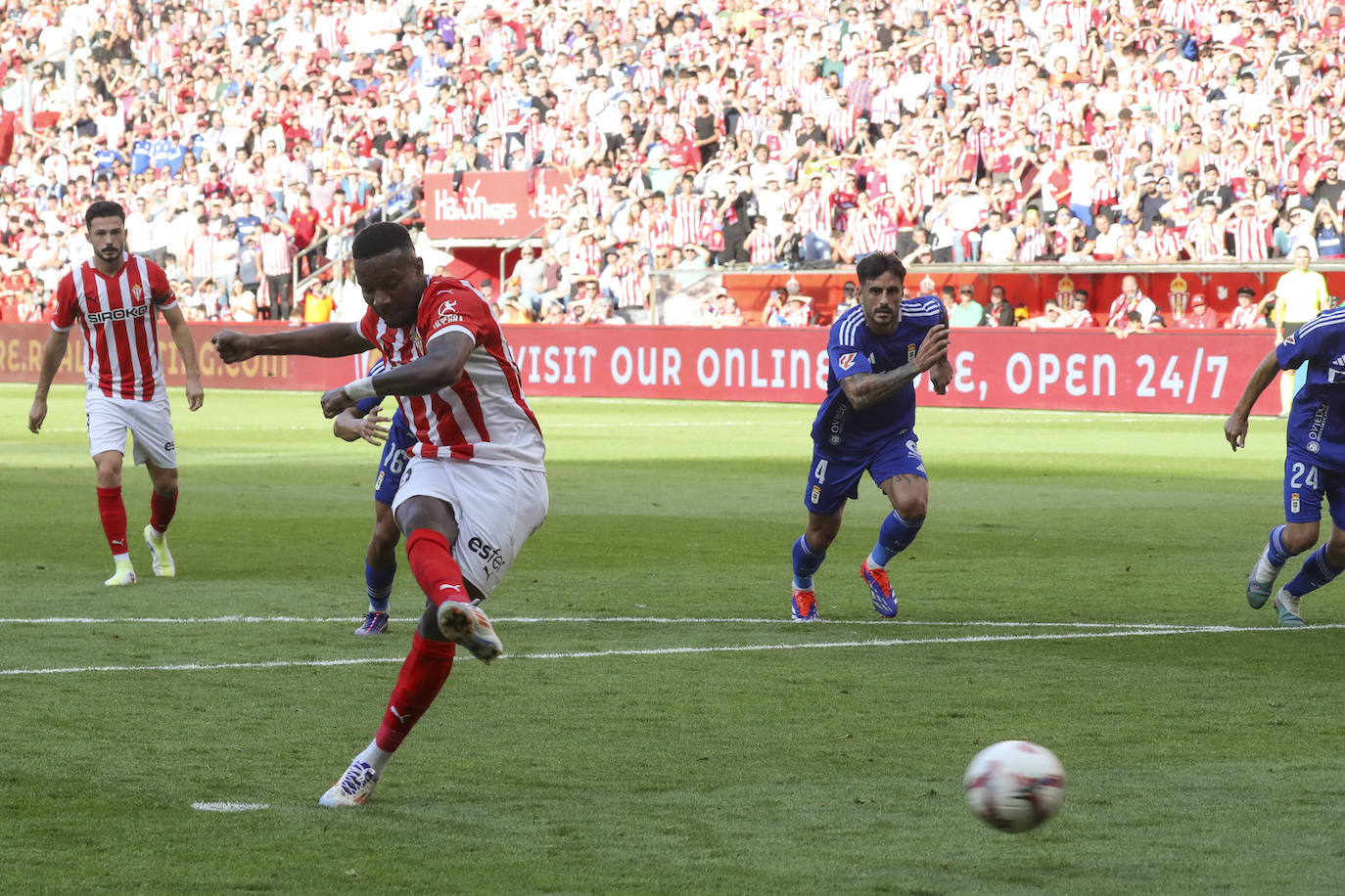 Las mejores jugadas del Sporting de Gijón - Real Oviedo