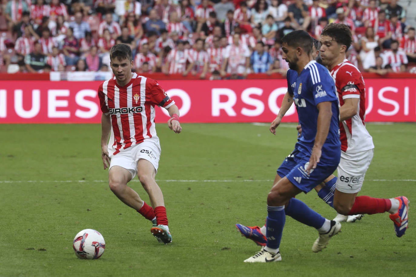 Las mejores jugadas del Sporting de Gijón - Real Oviedo