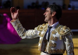 Jesulín de Ubrique, en una corrida en 2019.