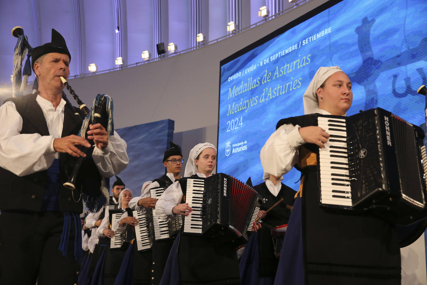 La gala de entrega de las Medallas de Asturias, en imágenes