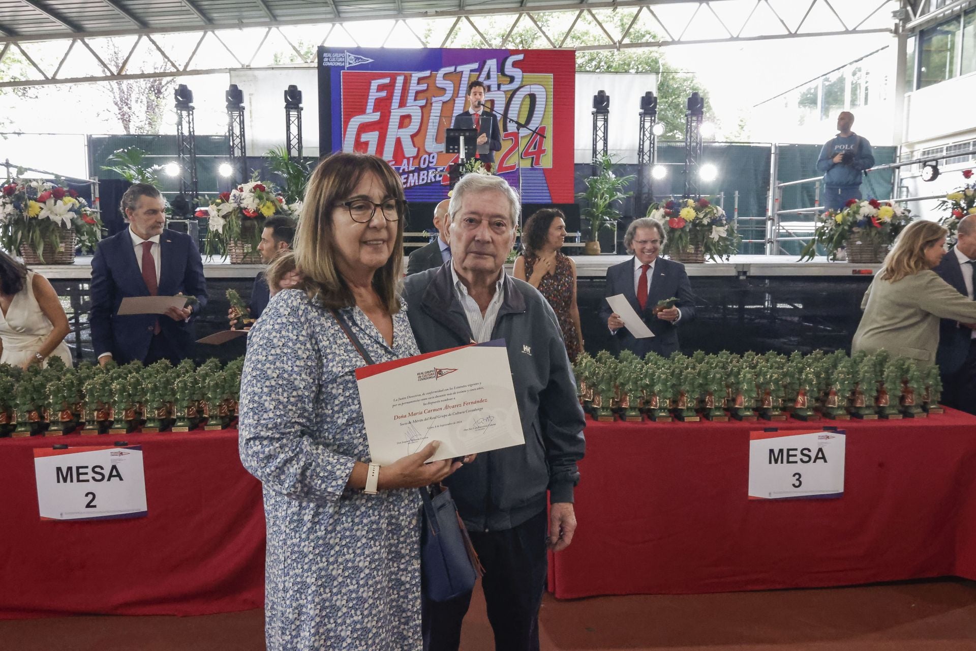 El Grupo Covadonga distingue a sus socios de mérito y de honor