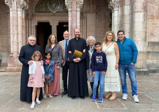 David Cueto, nuevo abad de Covadonga