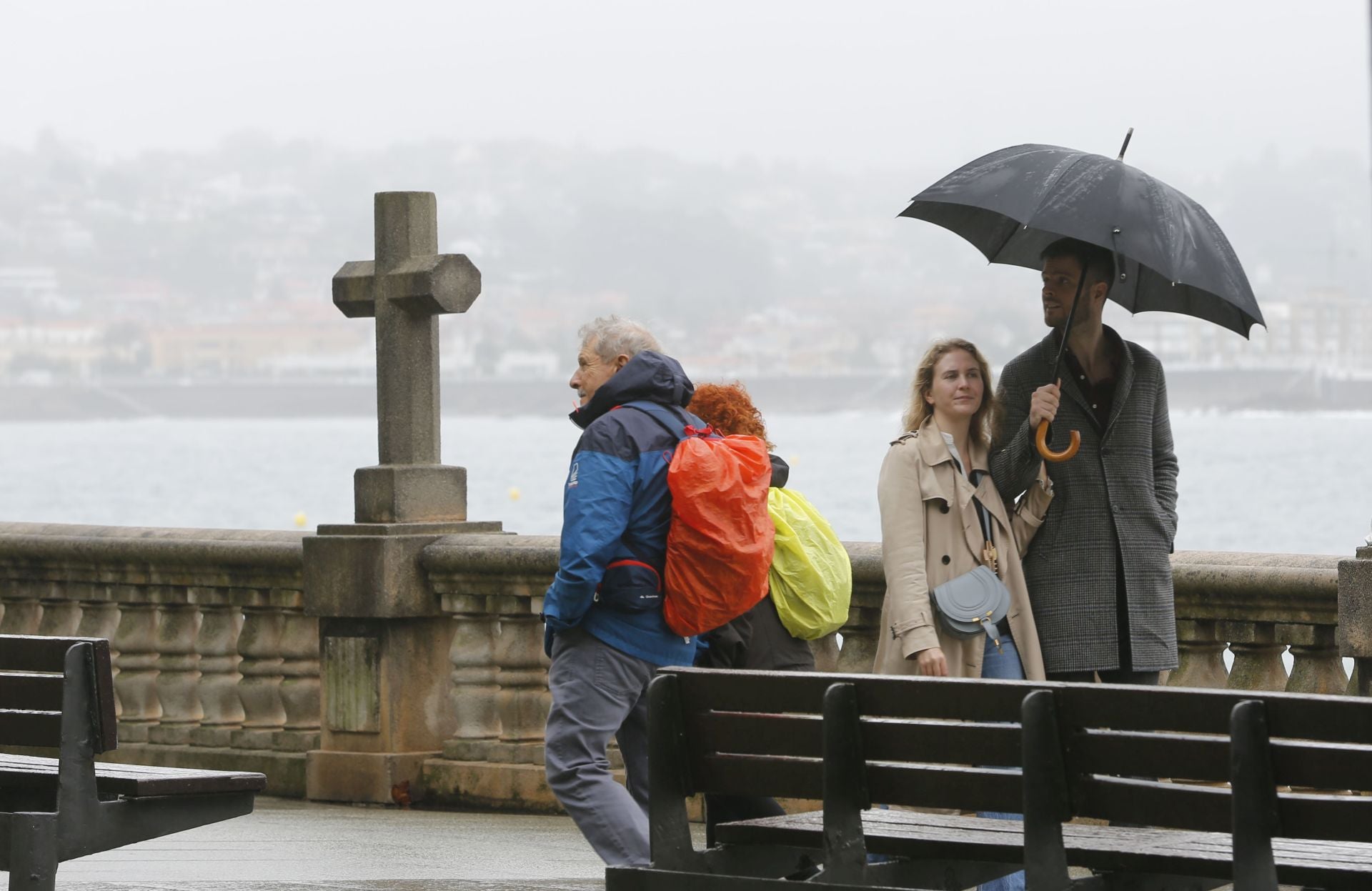 Un frente frío adelanta el otoño en Asturias