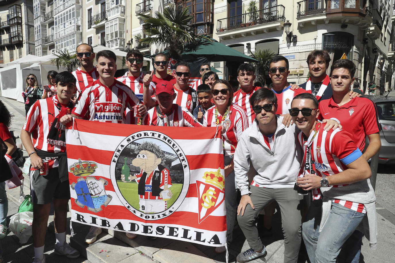 Ambientazo en Santander con la avalancha de sportinguistas