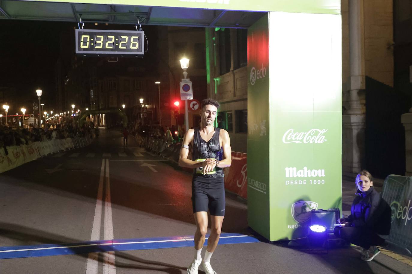 EDP Carrera Nocturna de Gijón en imágenes