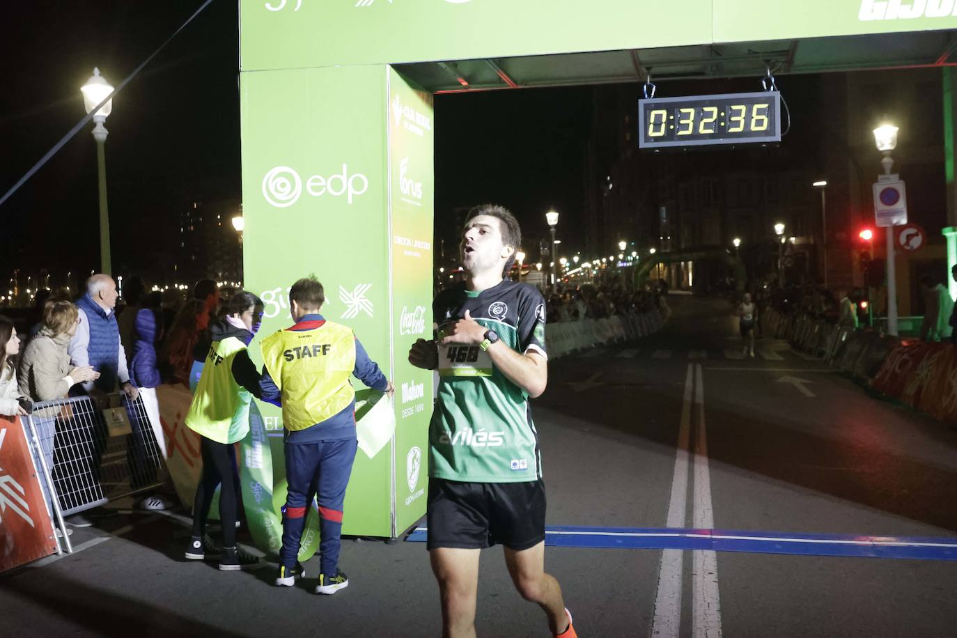 EDP Carrera Nocturna de Gijón en imágenes