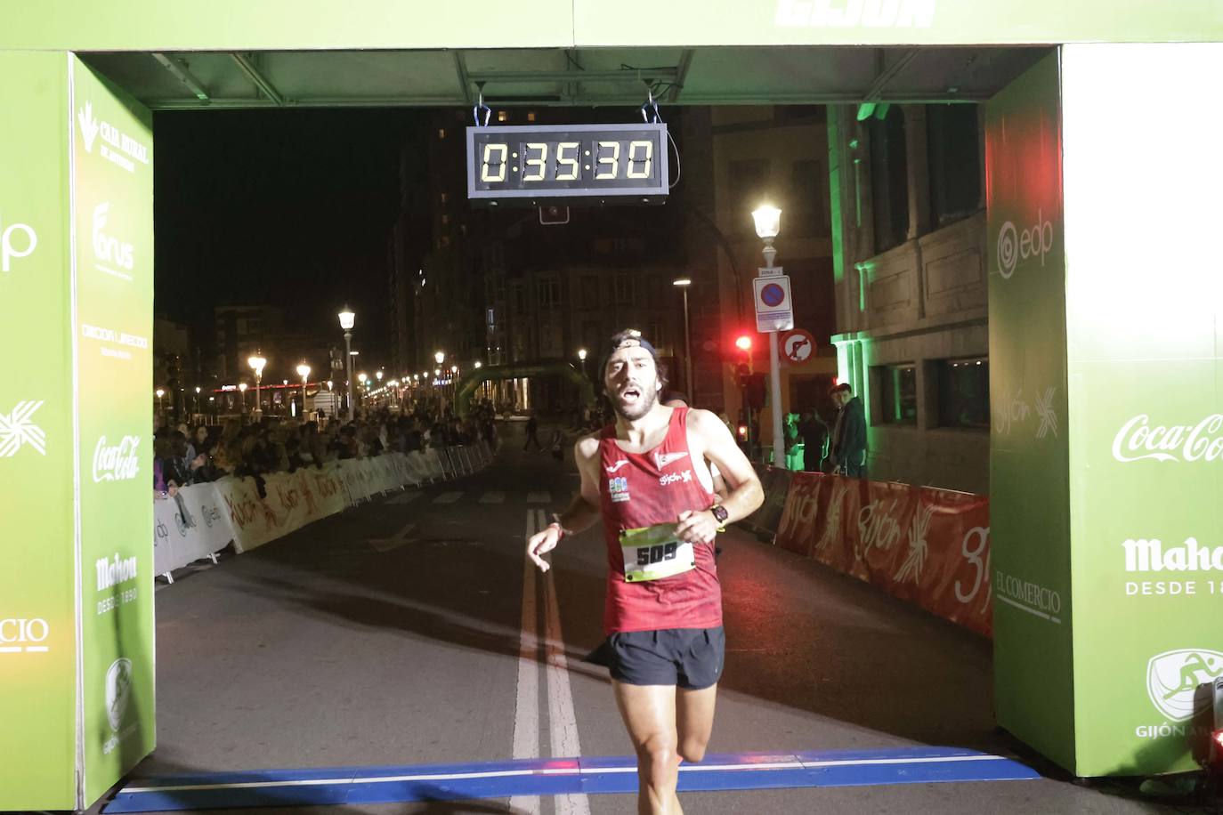 EDP Carrera Nocturna de Gijón en imágenes