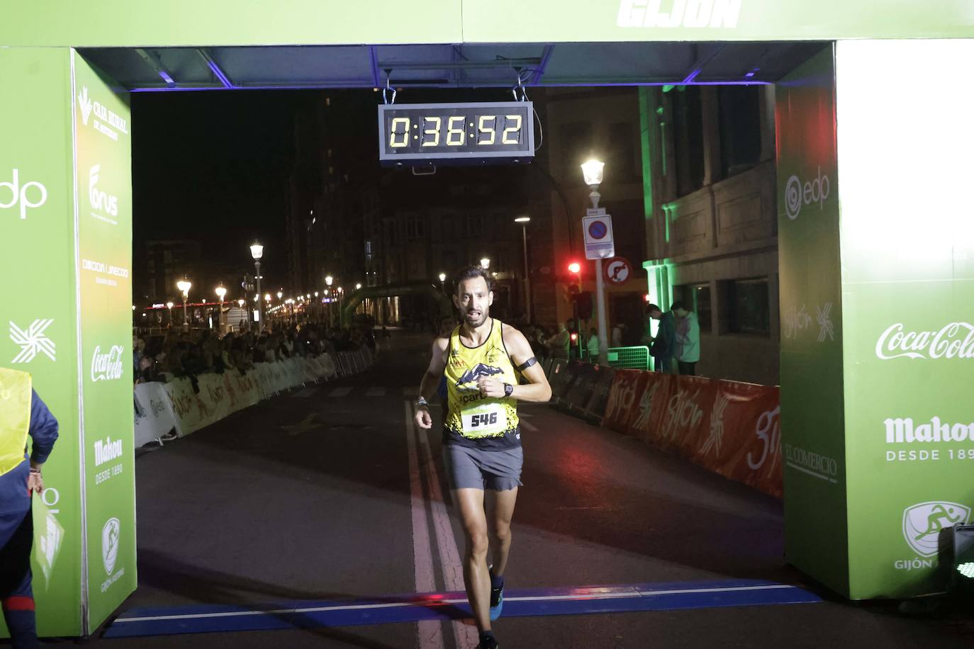 EDP Carrera Nocturna de Gijón en imágenes