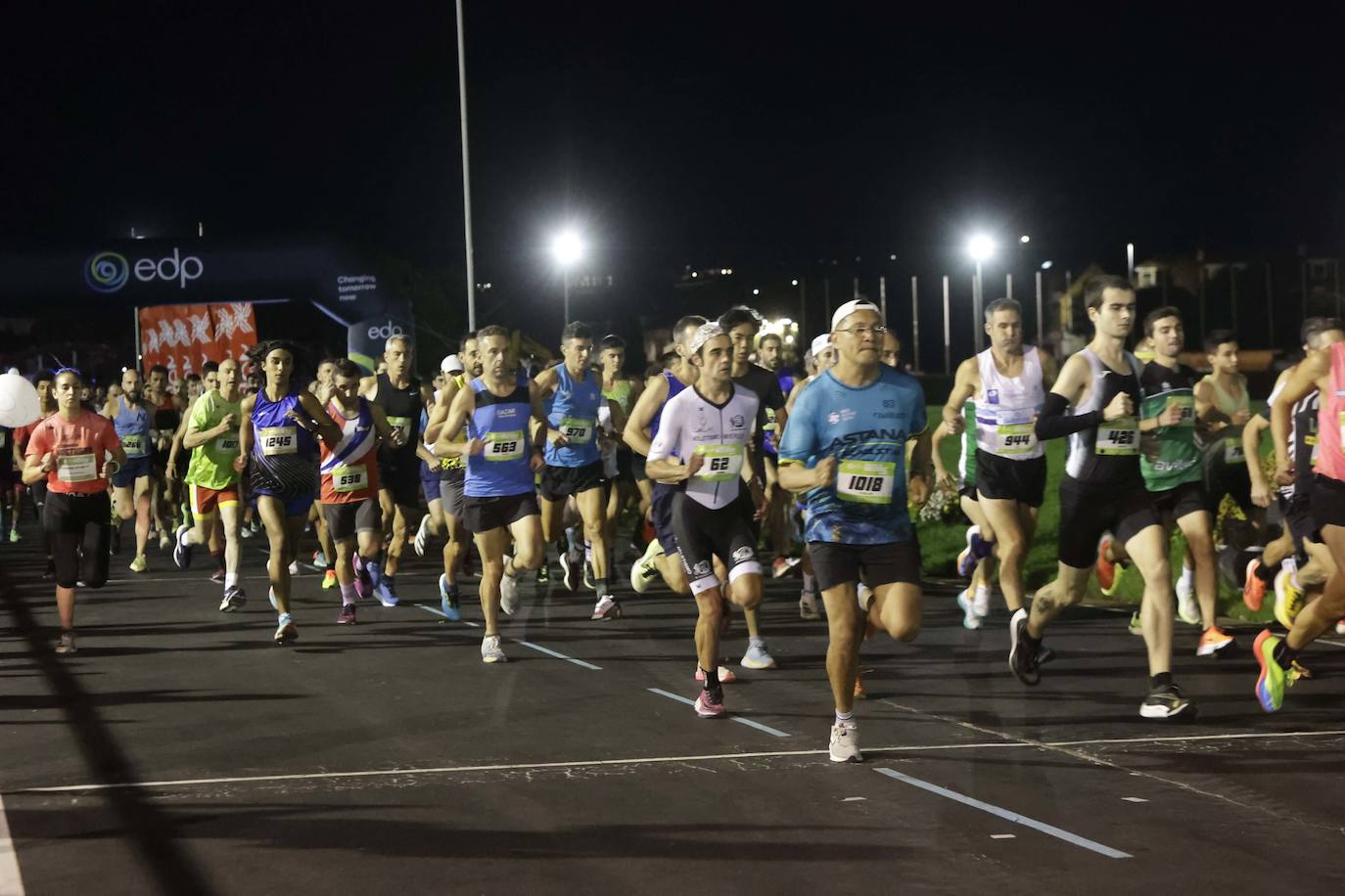 EDP Carrera Nocturna de Gijón en imágenes