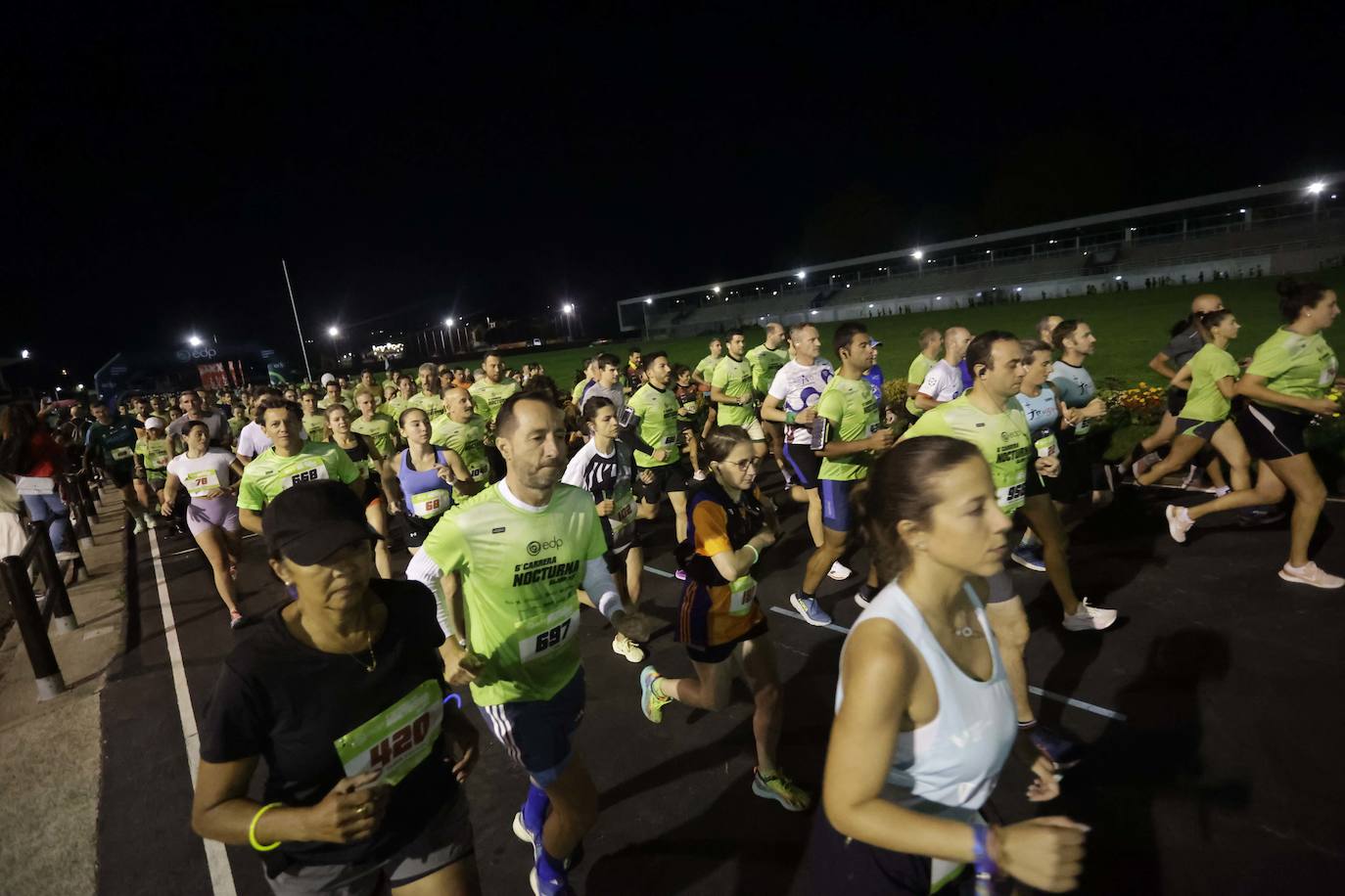 EDP Carrera Nocturna de Gijón en imágenes