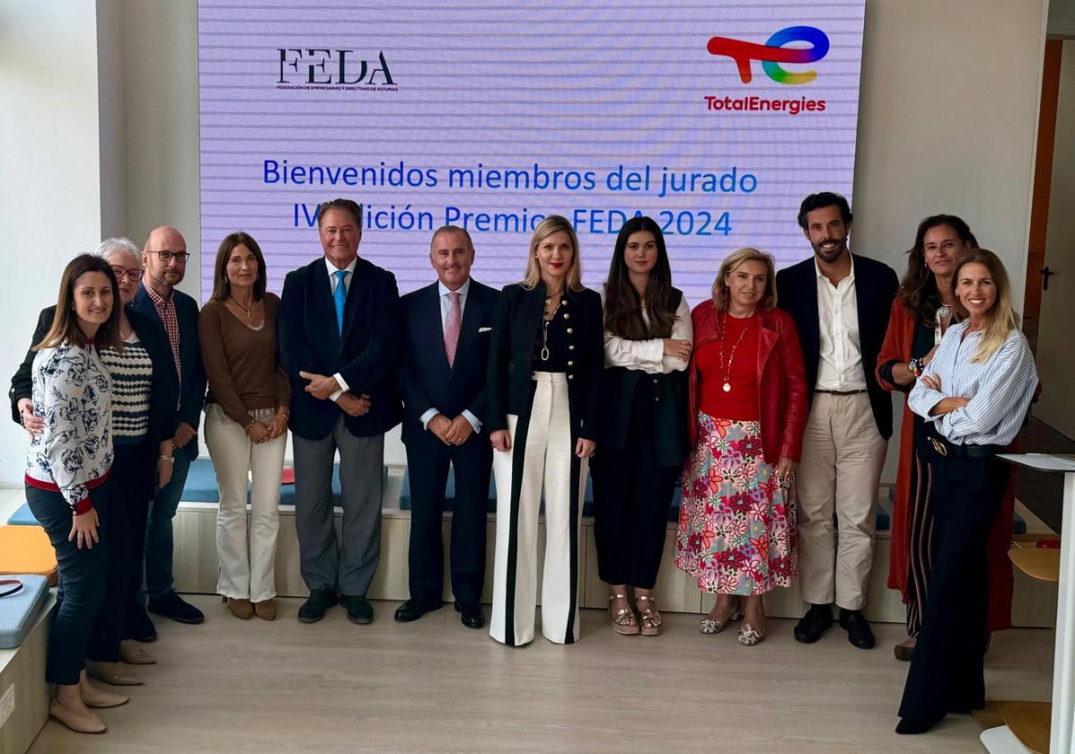 El jurado de los premios FEDA.