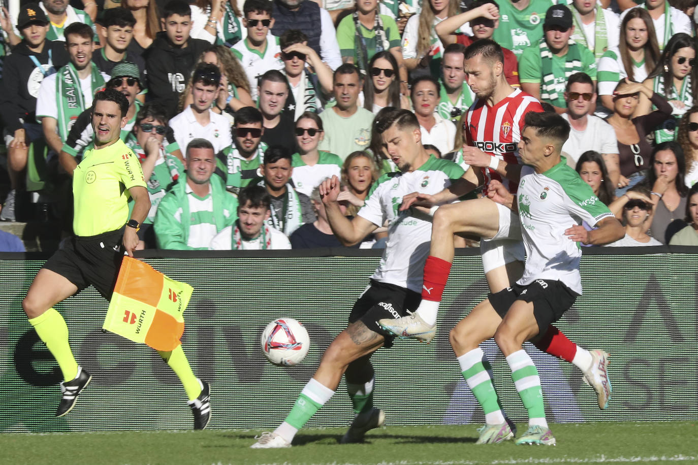 Las mejores jugadas del Racing de Santander - Sporting de Gijón