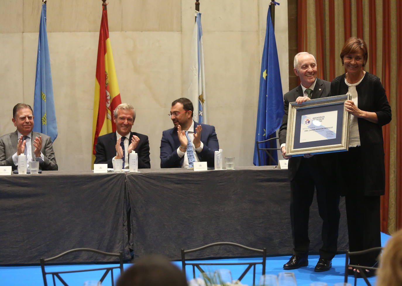 Así fue la entrega de las insignias de oro del Día de Galicia